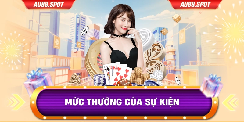 Mức thưởng của sự kiện